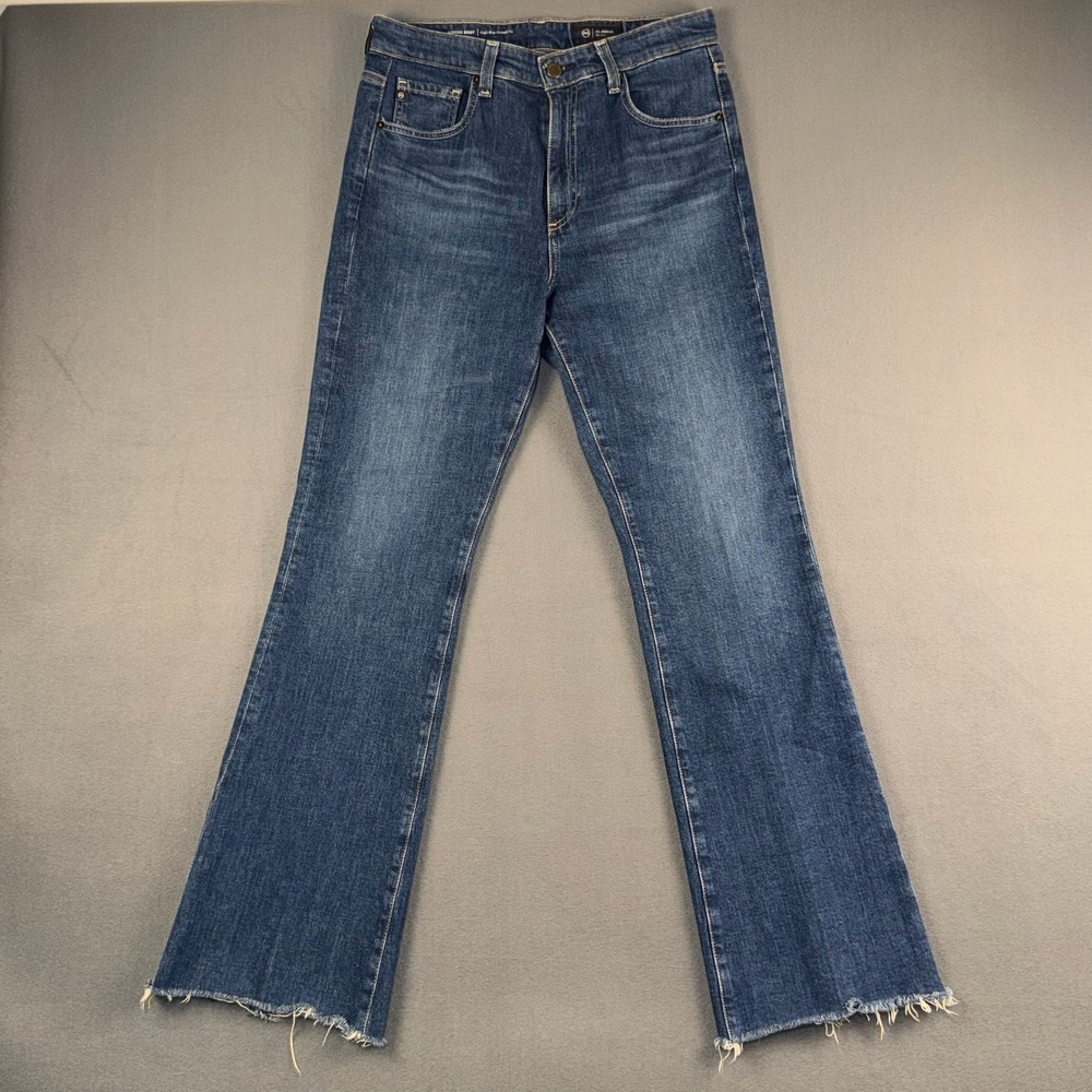 AG Adriano Goldschmied Alexxis Boot High Rise Vintage Jean Blue 29 JRN1B75RHEAST
